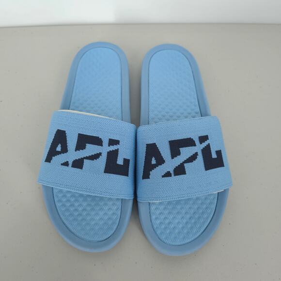 APL Big Logo Techloom Slides in Ice Blue/Midnight Men\'s Size 9 Women\'s Size 10.5 main image 4